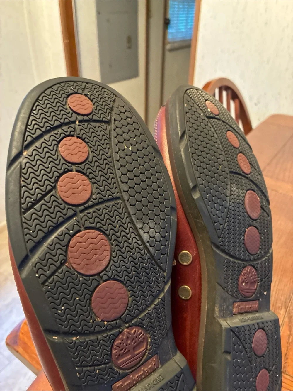 Timberland Echo Bay Boat Shoes Men’s 9.5 Leather Vintage 2 Eye Deck Shoes 71026
